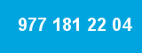 977 181 22 04 977 181 22 04